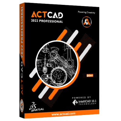 ActCAD 2022 Professional (Dongle Based License)